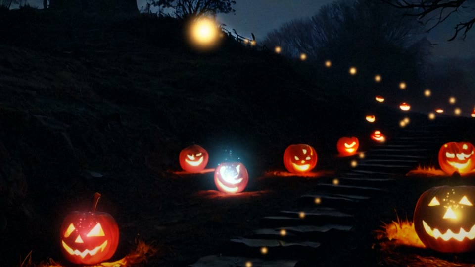 Mission 1: Light the Pumpkin Path